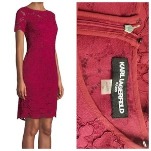 Karl Lagerfeld Lace Dress